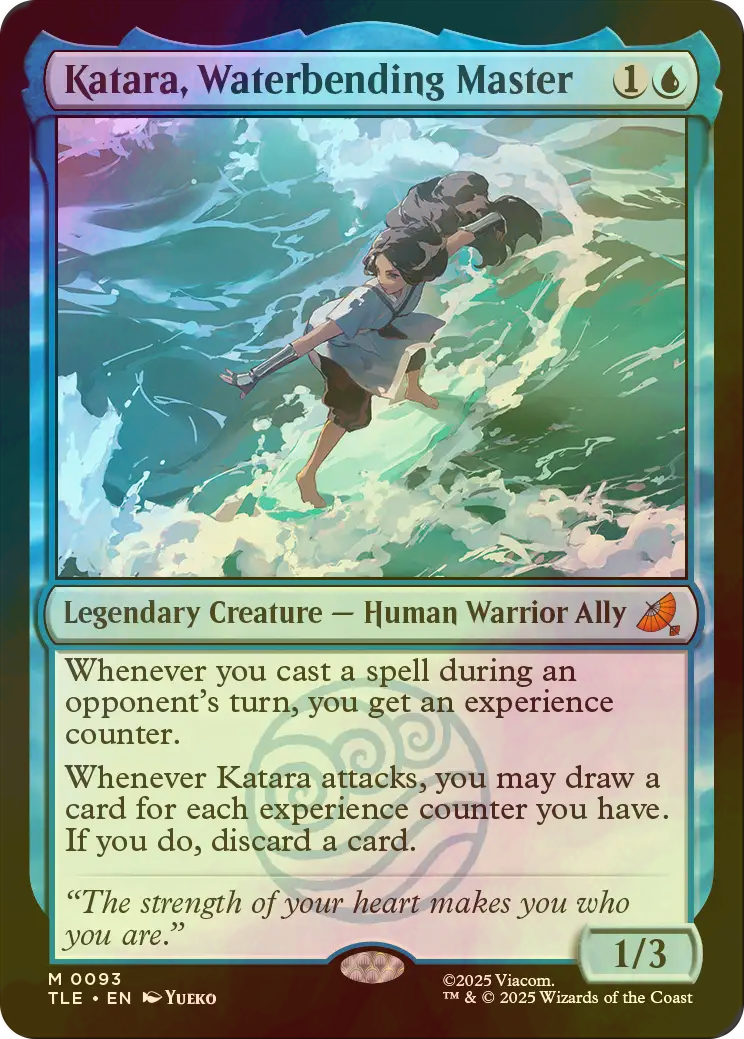 水の技の達人、カタラ 英語4枚セット mtg カード詳細：水の技の達人