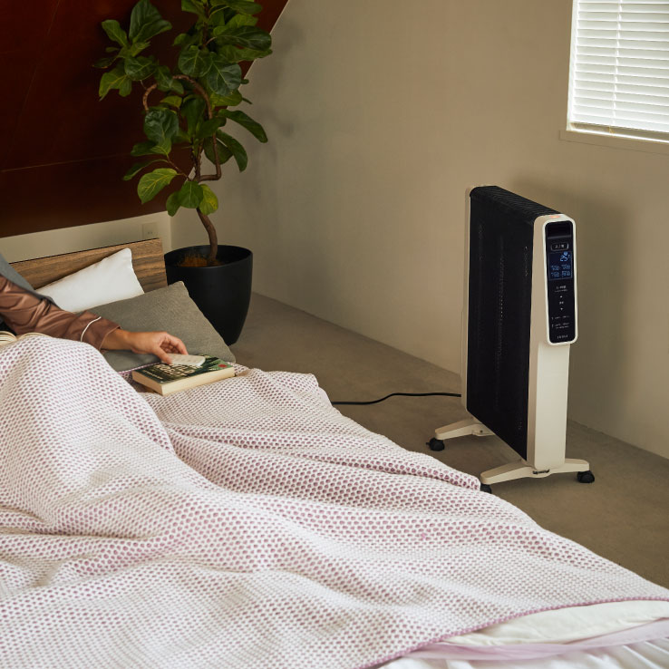 遠赤軽量ヒーター かるポカ®｜シロカ
