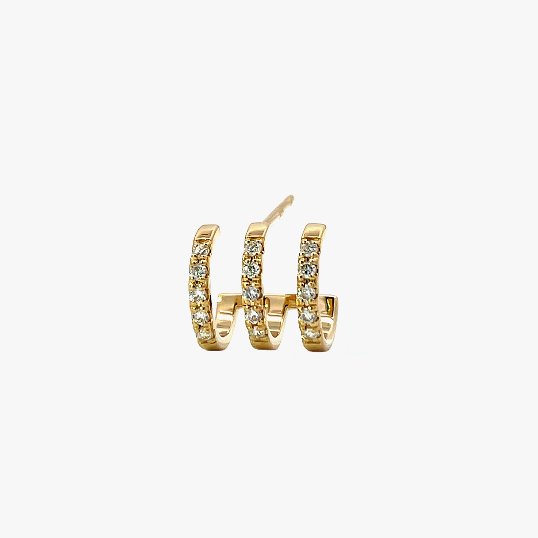 SJX W】DIAMOND MINI HOOP PIERCED EARRING(6ZP5052)｜SJX公式ONLINE STORE