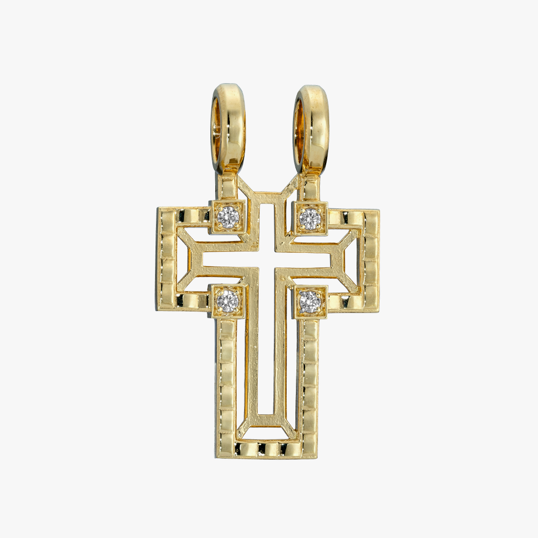 DIAMOND CROSS FRAME CHARM(5ZC0234)｜SJX公式ONLINE STORE