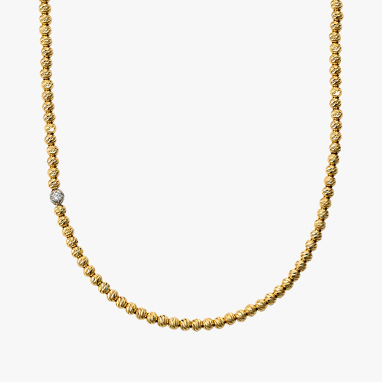 GOLD GLITTER NECKLACE(S)(5ZN0026)｜SJX公式ONLINE STORE