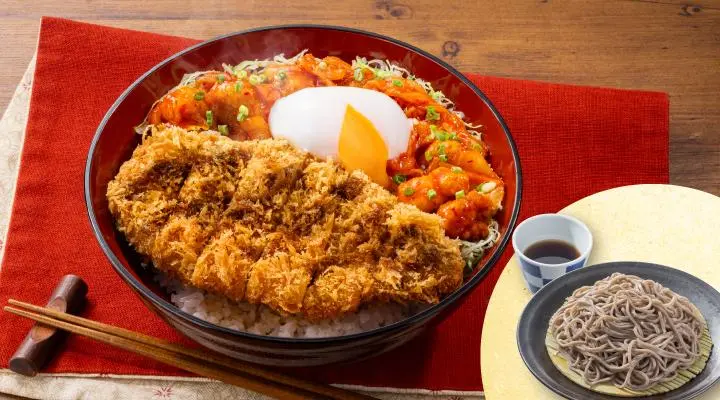 丼そばセット | メニュー | とんから亭 | とんかつ・からあげ