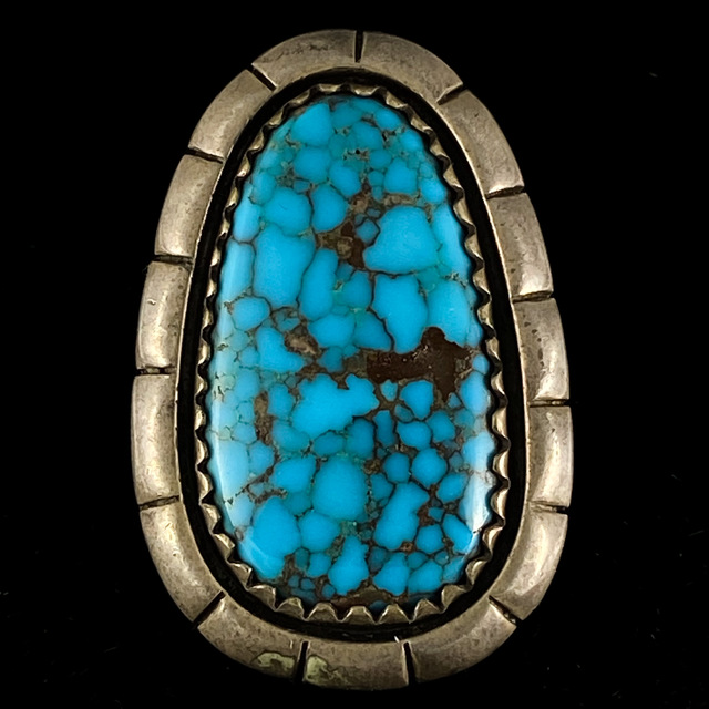 インディアンジュエリー ビンテージ リング75 | ターコイズ・メンズ