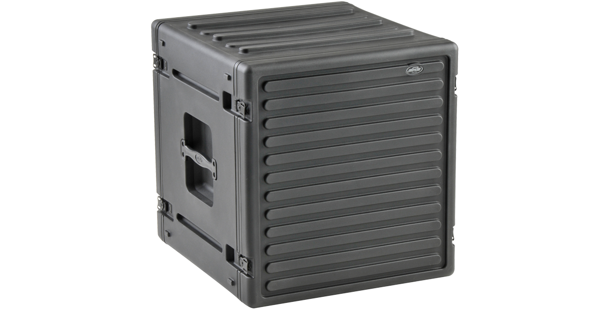 12U Roto Rack Case - Durable Storage | Steel Rails