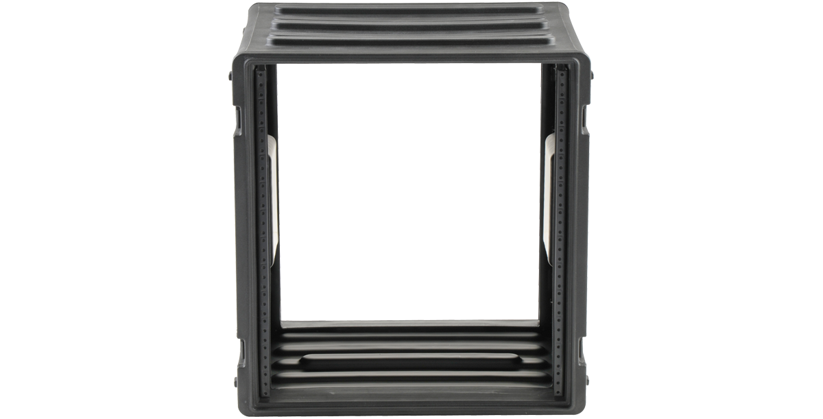 12U Roto Rack Case - Durable Storage | Steel Rails