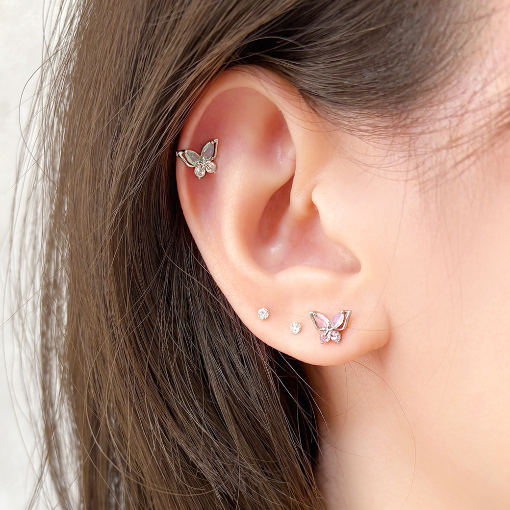 14G 16G ］ふんわりとした優しい表情に。透明感のあるパステル CZ