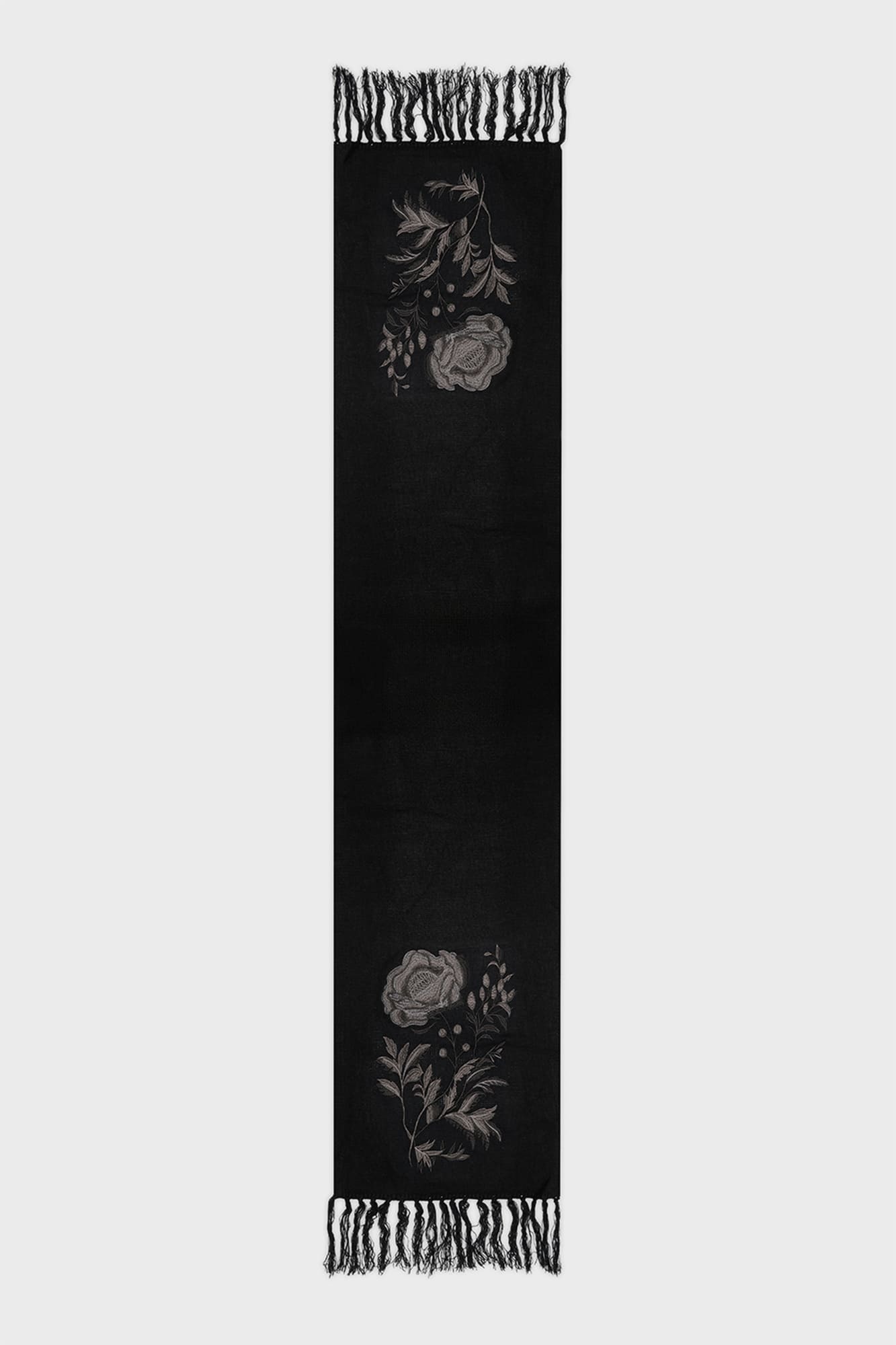 Ravens Rose Scarf / 漆黒の薔薇 / マフラー【KILL STAR】 | Spider