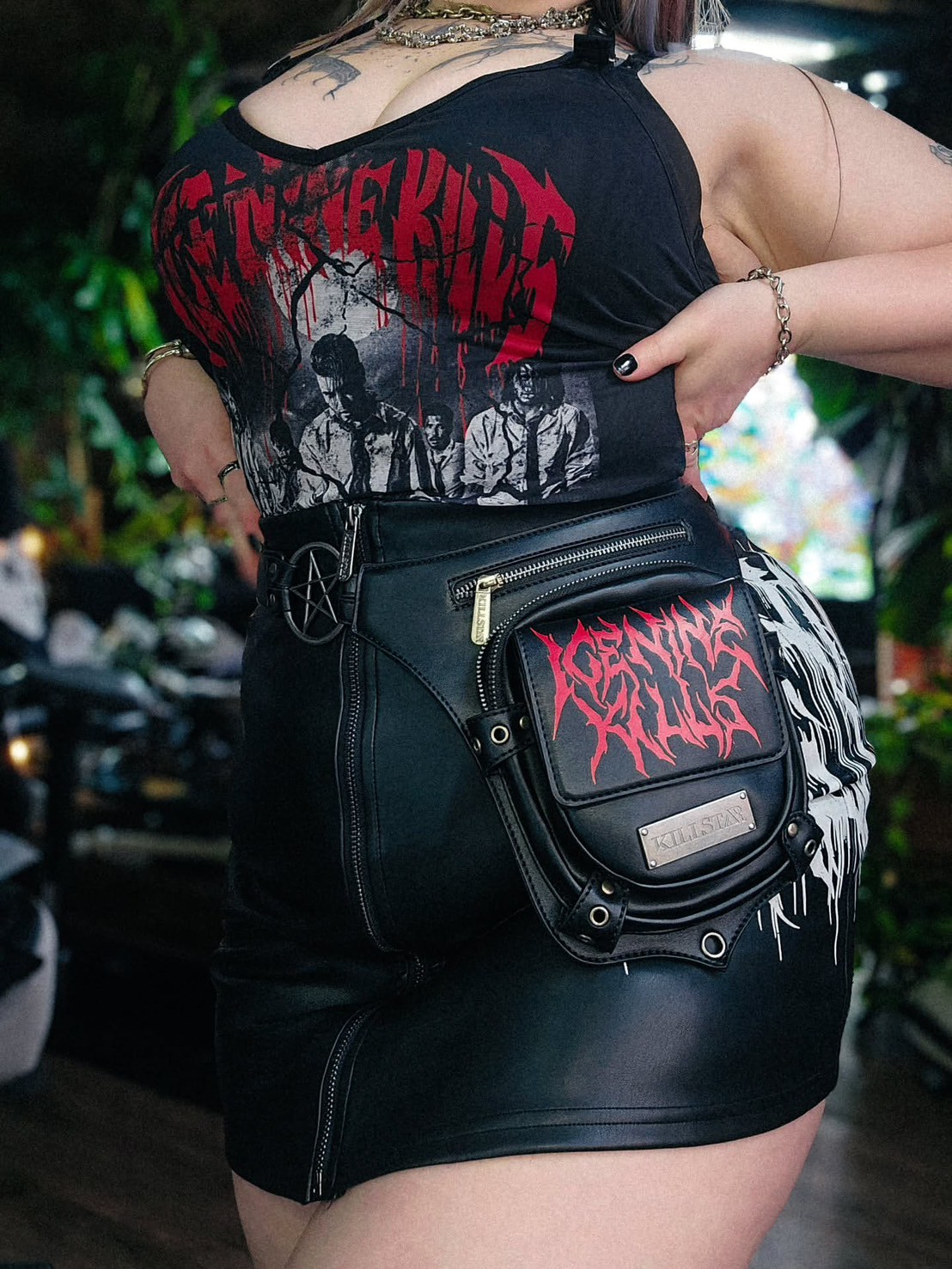 Psychos Only Waist Bag / ボディバッグ【KILL STAR x ICE NINE KILLS