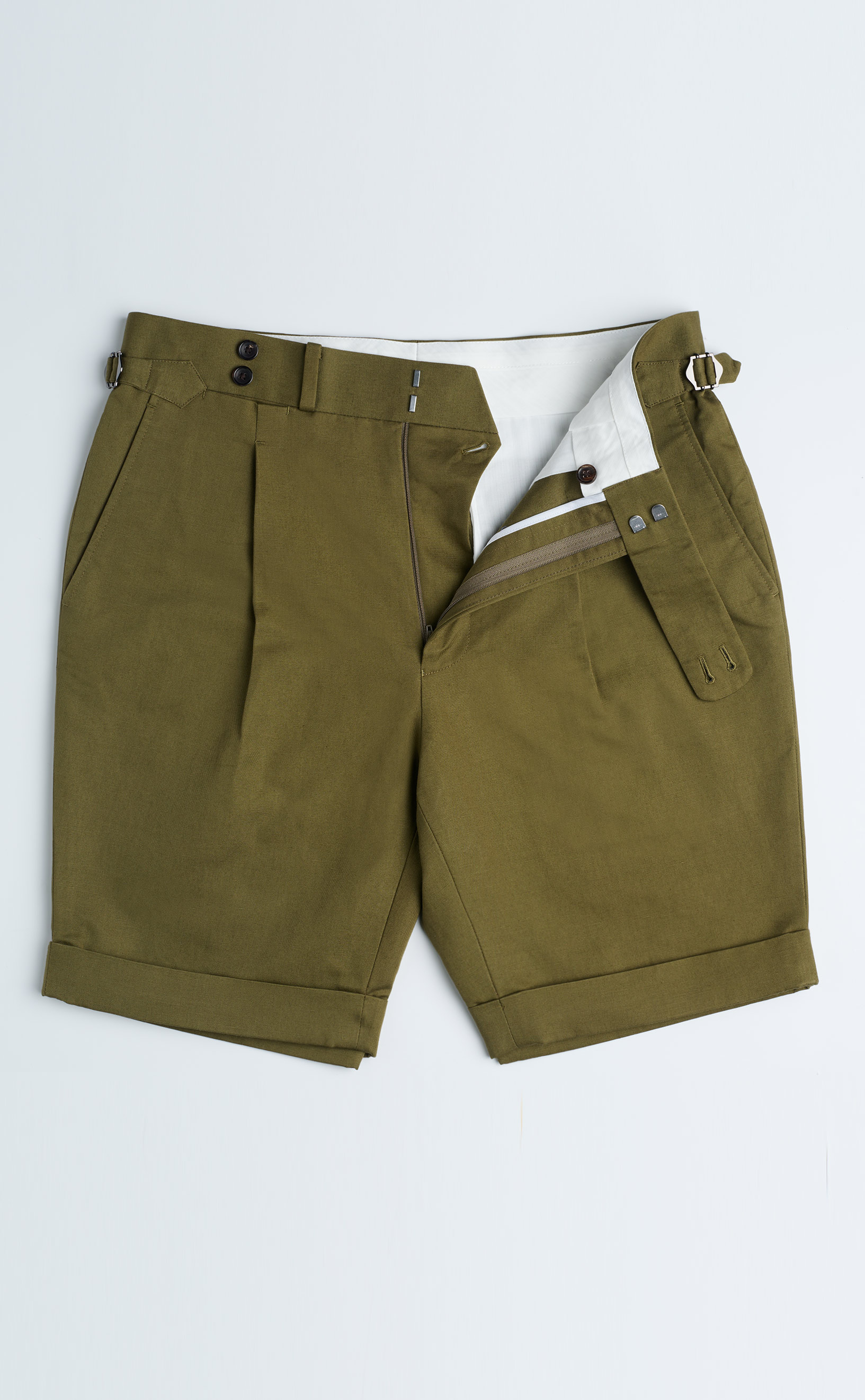 HERENESS SUGARCANE SHORTS DEEP GREEN