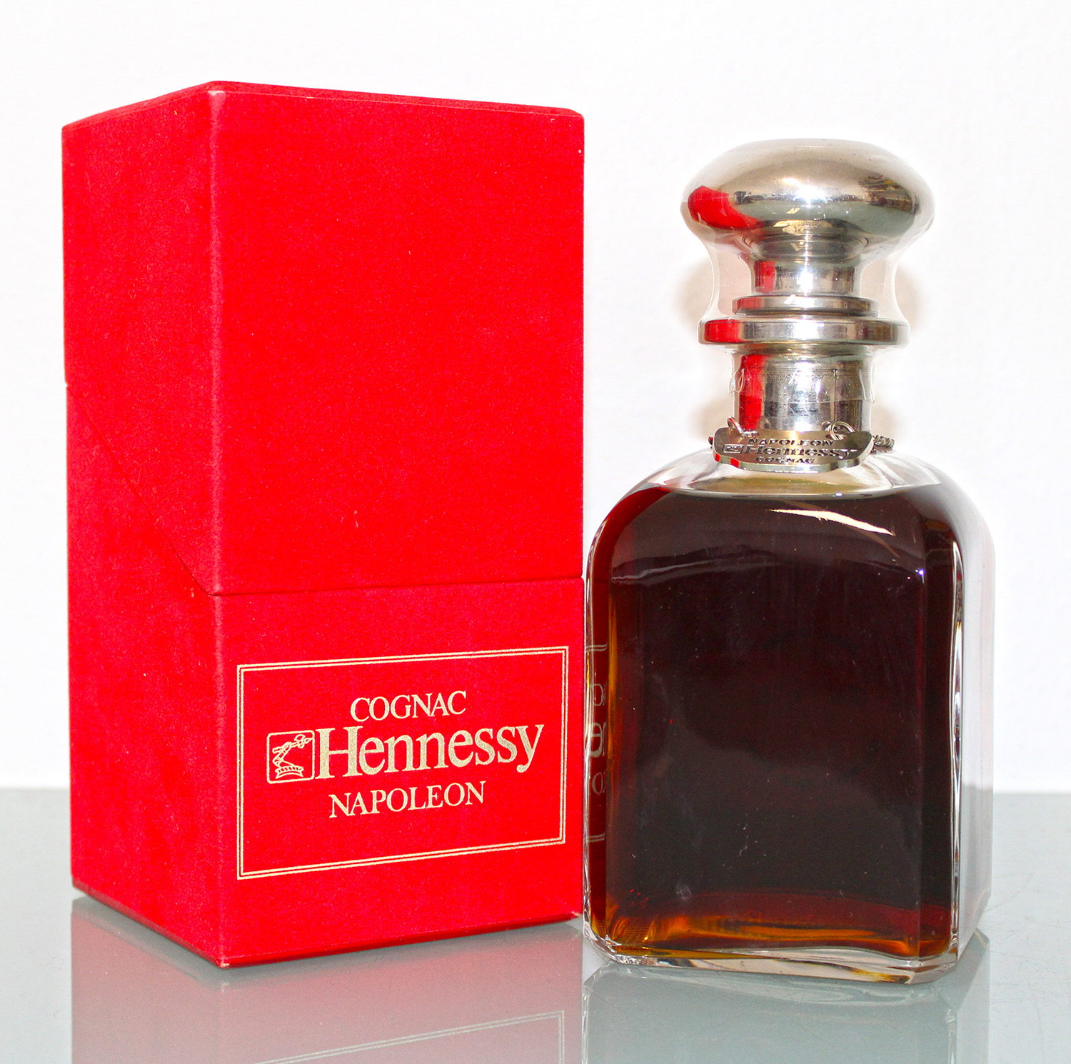 Hennessy Napoleon Silver Top Cognac Decanter | Selling spirits