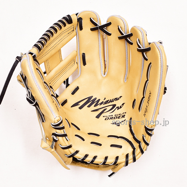 たまきオリジナル ミズノプロ 硬式用 オーダー 内野手用 ブロンド 坂本