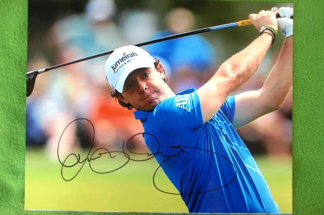 ローリーマキロイ直筆サインフォト - SPORTS GALLERY USA