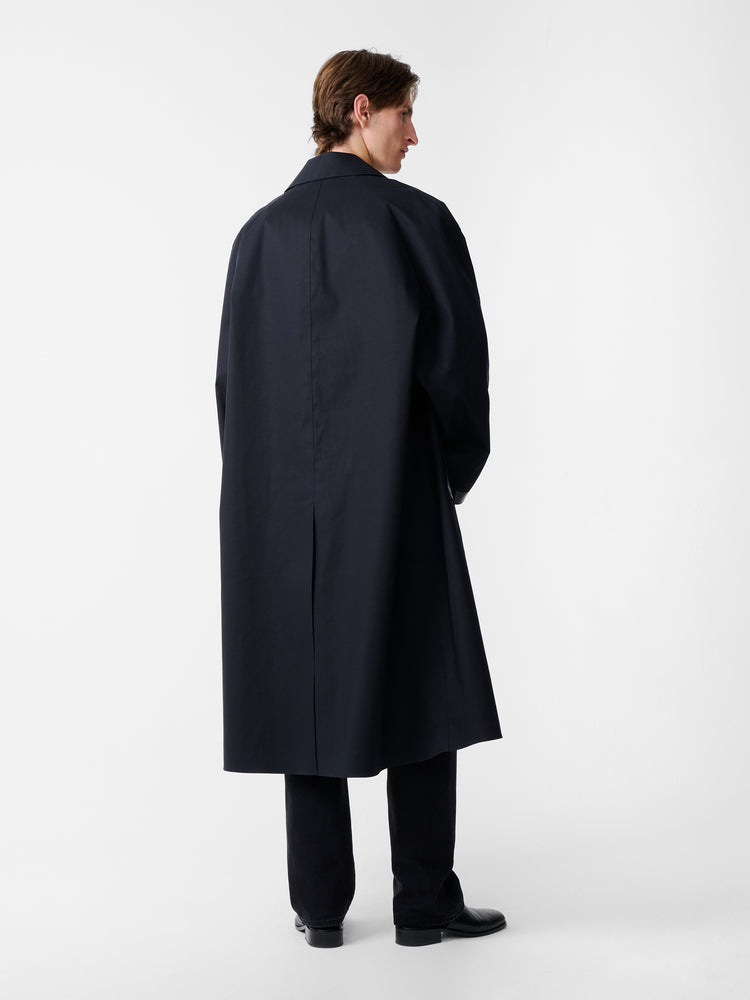 SN x Mackintosh Ettrick Mac Coat in Navy – Studio Nicholson
