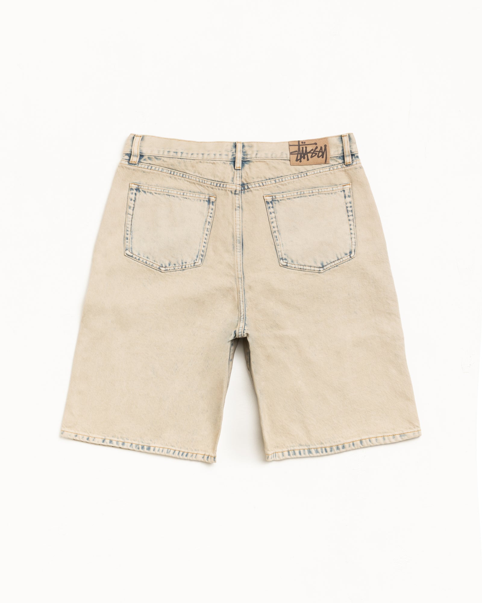Big Ol' Short Denim – Resin Wash Khaki | Pants | Stüssy