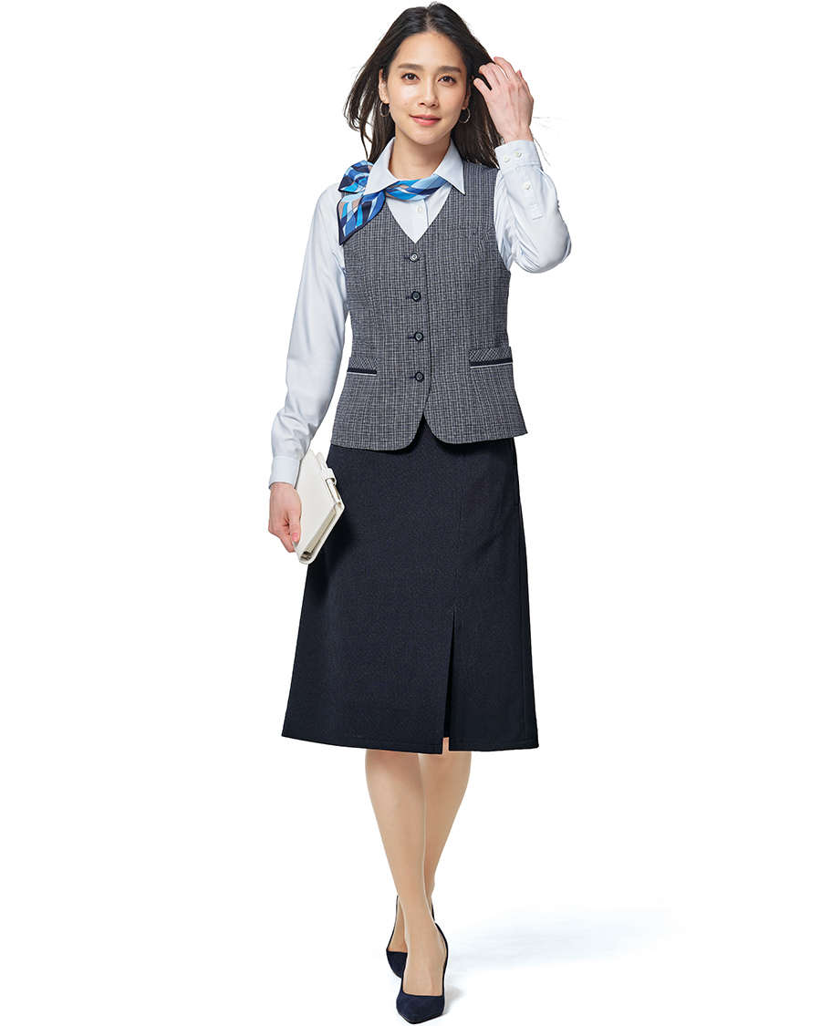 プラチナ・ストライプ】360度スカート見えするキュロット《スカパン