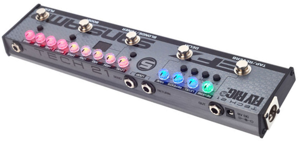 Tech 21 Fly Rig 5 V2 Multieffect for electric guitar