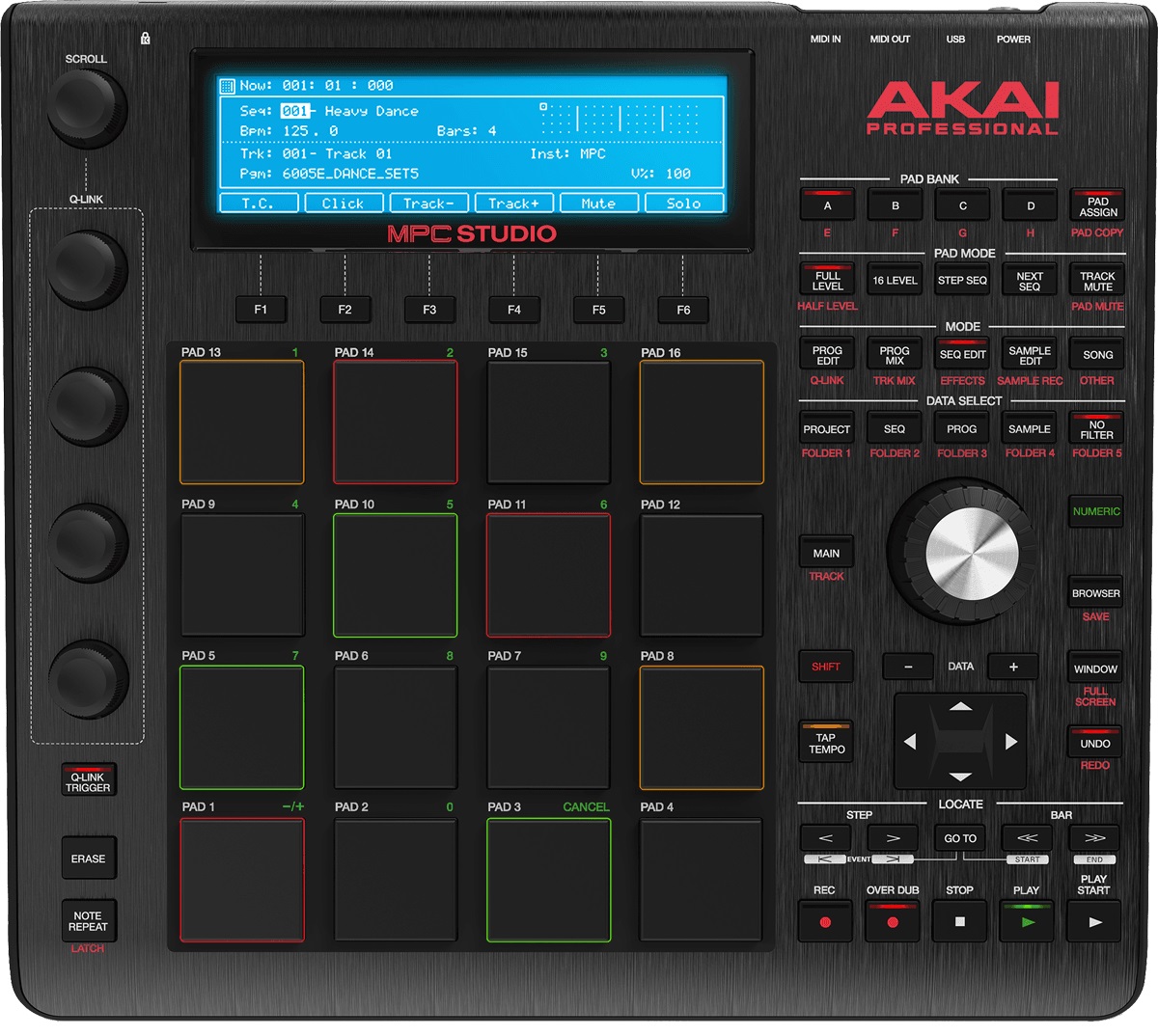 Akai MPC Studio Black Midi controller
