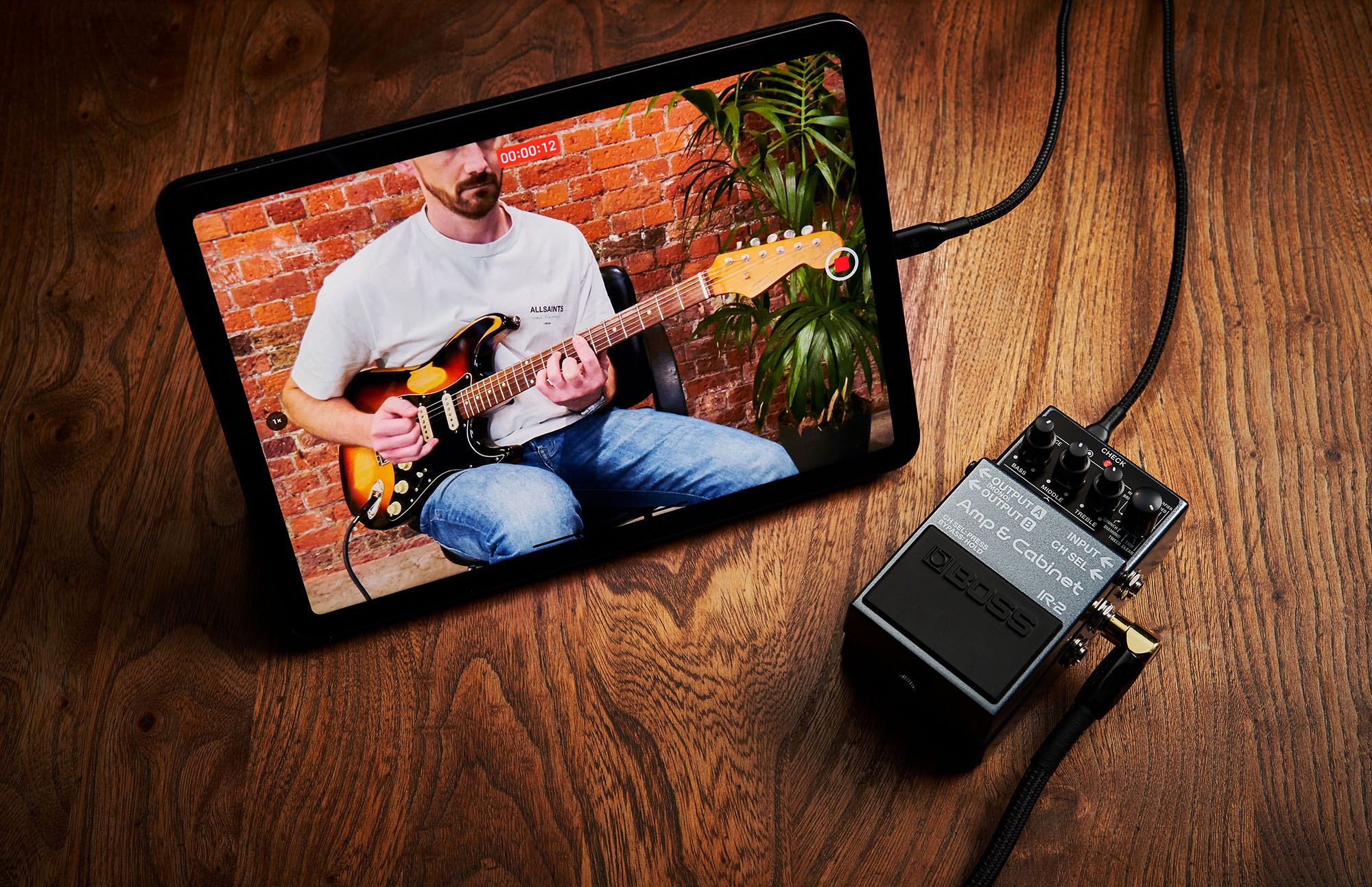 Boss IR-2 Cabinet simulator