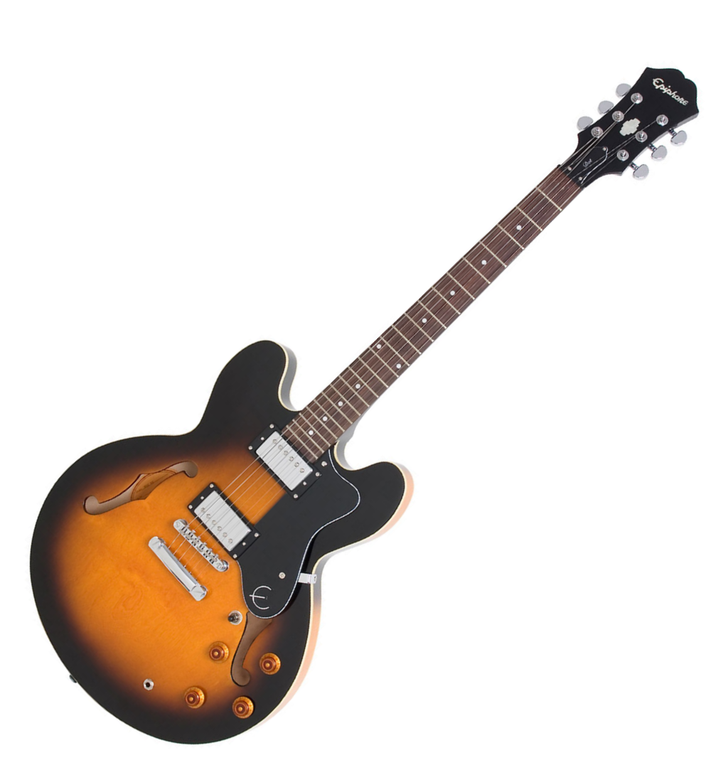 Epiphone Dot - vintage sunburst Semi-hollow electric guitar