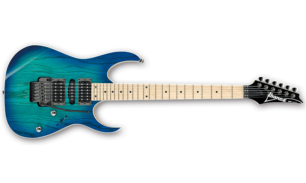 Ibanez RG370AHMZ BMT Standard - blue moon burst Str shape electric