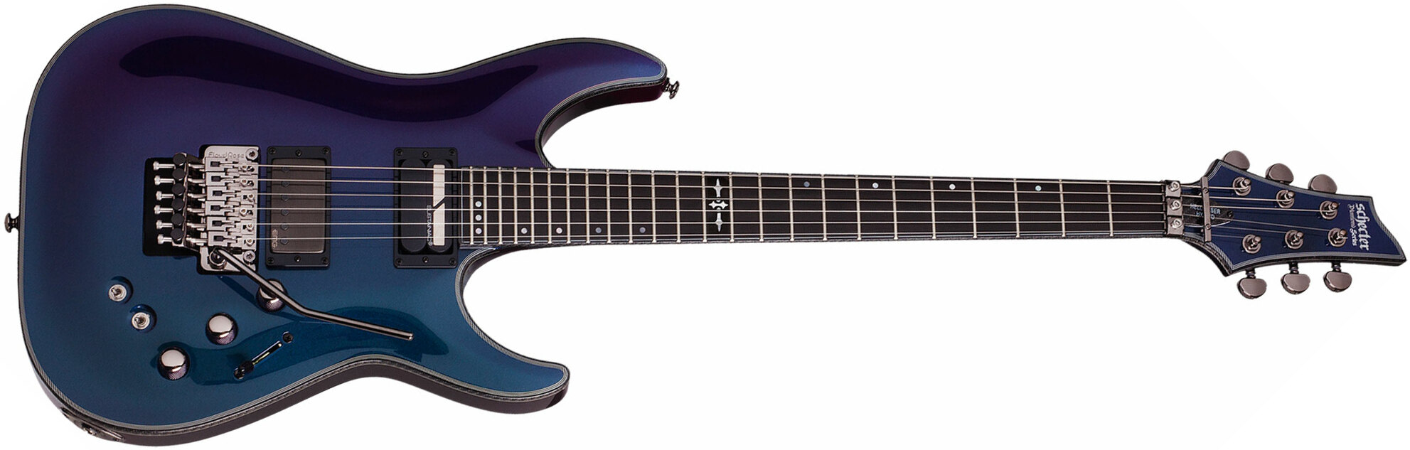 Schecter Hellraiser Hybrid C-1 FR S - ultra violet Str shape