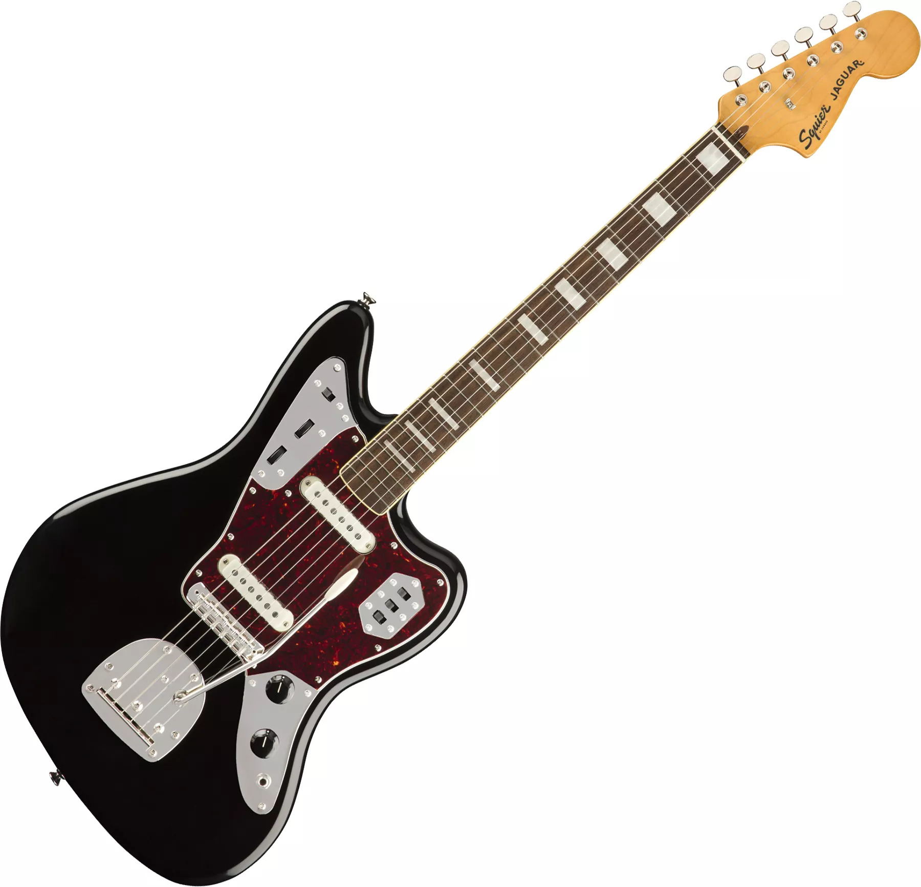 Squier Classic Vibe '70s Jaguar (LAU) - black Str shape electric