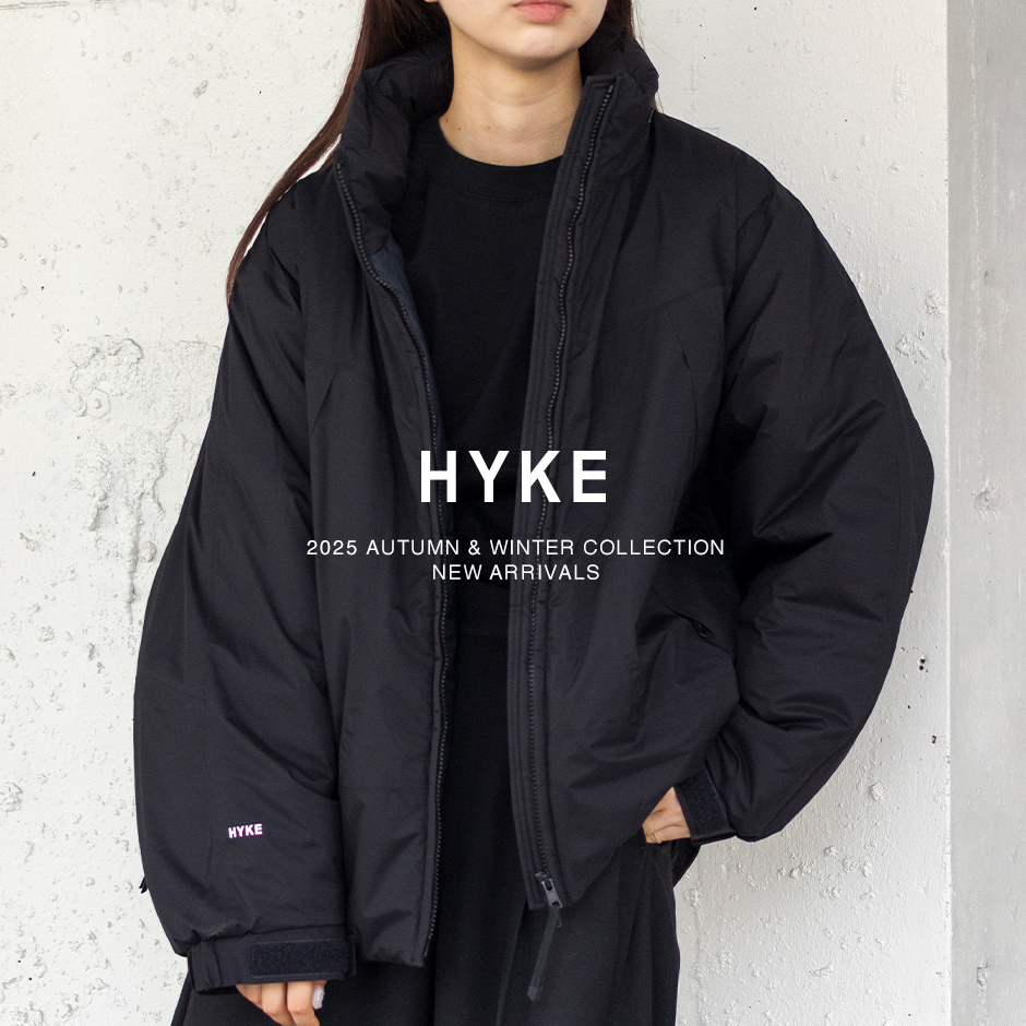 HYKE＞新作入荷 10.01 | st company online store 入荷案内ブログ