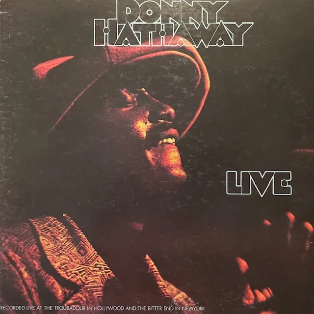 DONNY HATHAWAY / LIVE [LP - P-8241A]：SOUL：アナログレコード専門
