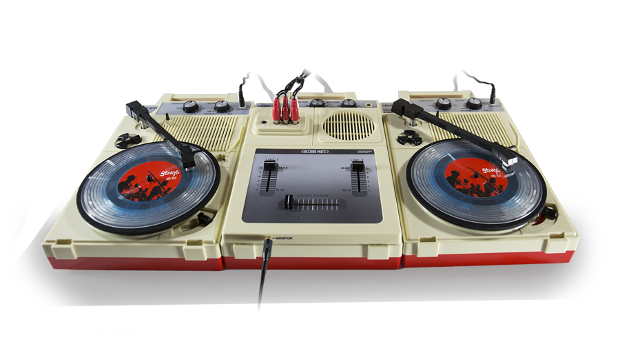STOKYO RECORD MATE DJ Set (2 Record Players + Mixer)