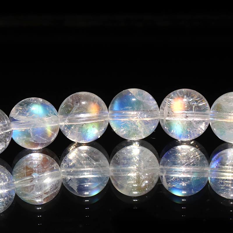 ブレス ホワイトラブラドライト(レインボームーンストーン