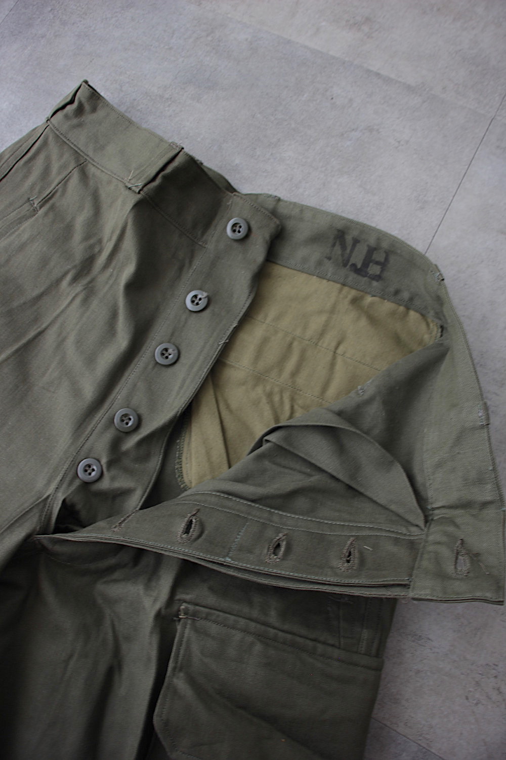 全国通販】【RE SIZE】DEAD STOCK 60s French Military M47 Cargo