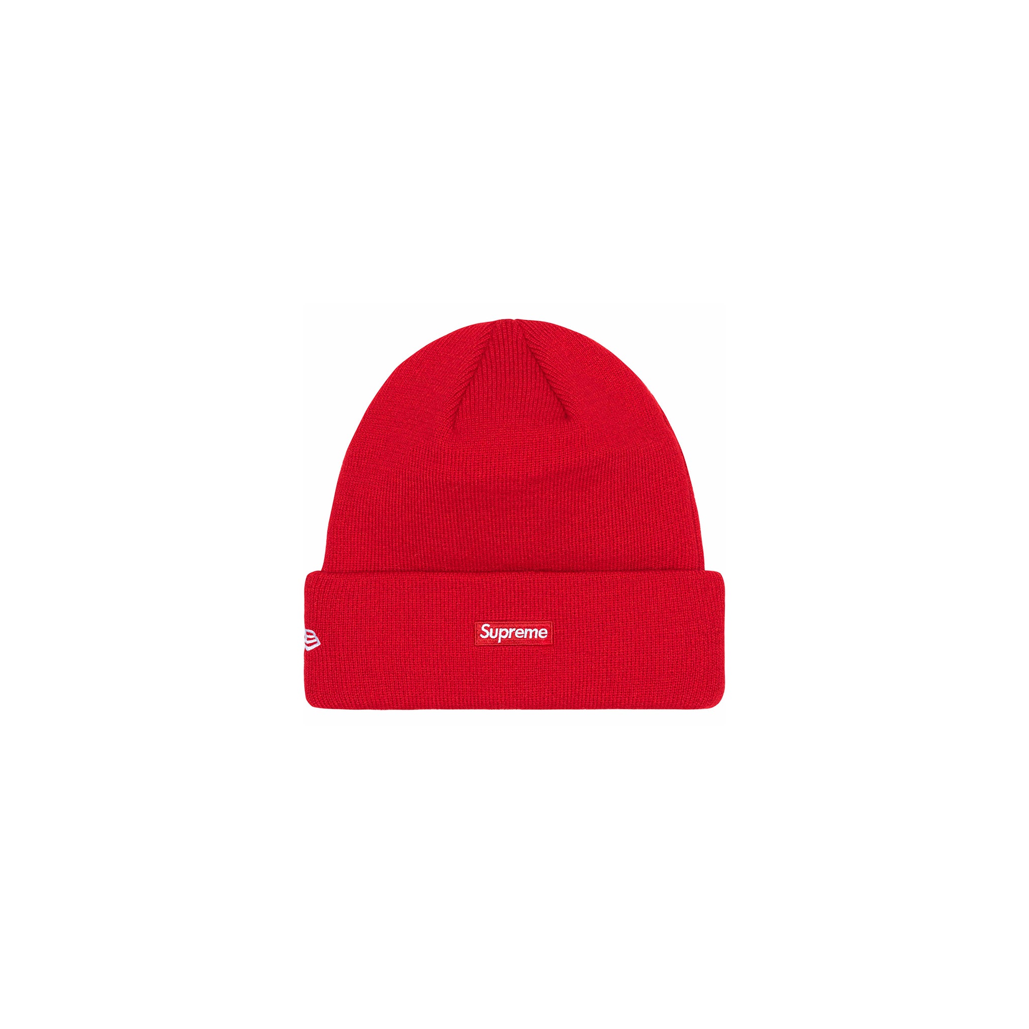 Supreme New Era $ Beanie Red – Story Cape Town