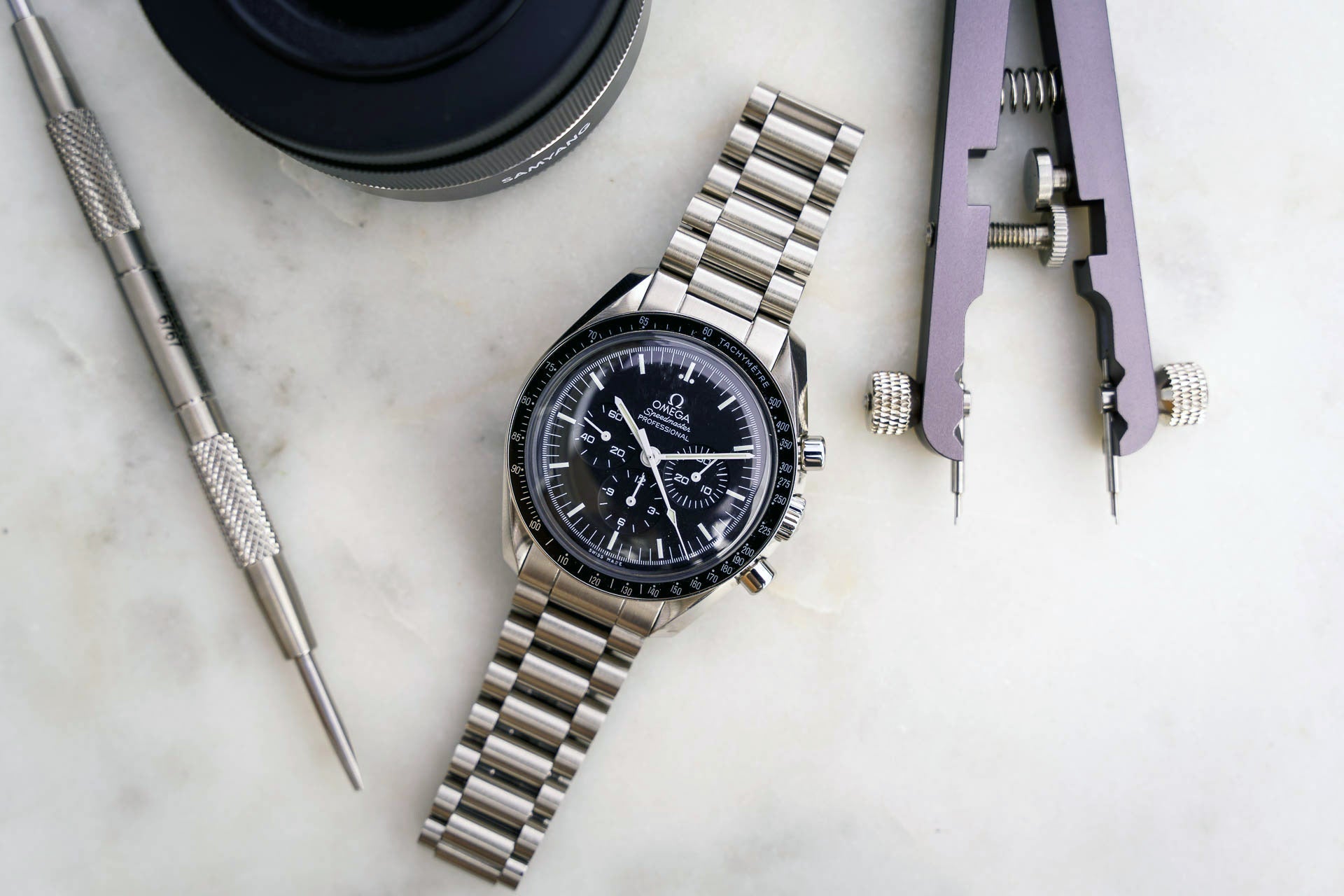 Uncle] US1450 Lincoln Bracelet (Omega Speedmaster 20mm)