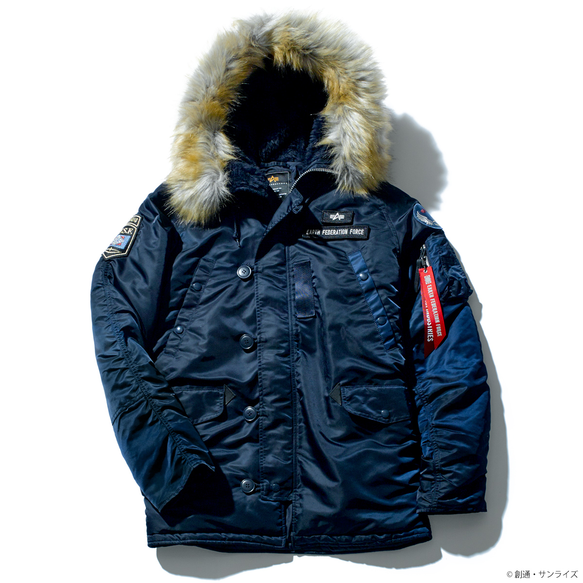 機動戦士ガンダム』× 2021 ALPHA INDUSTRIESフライトジャケット