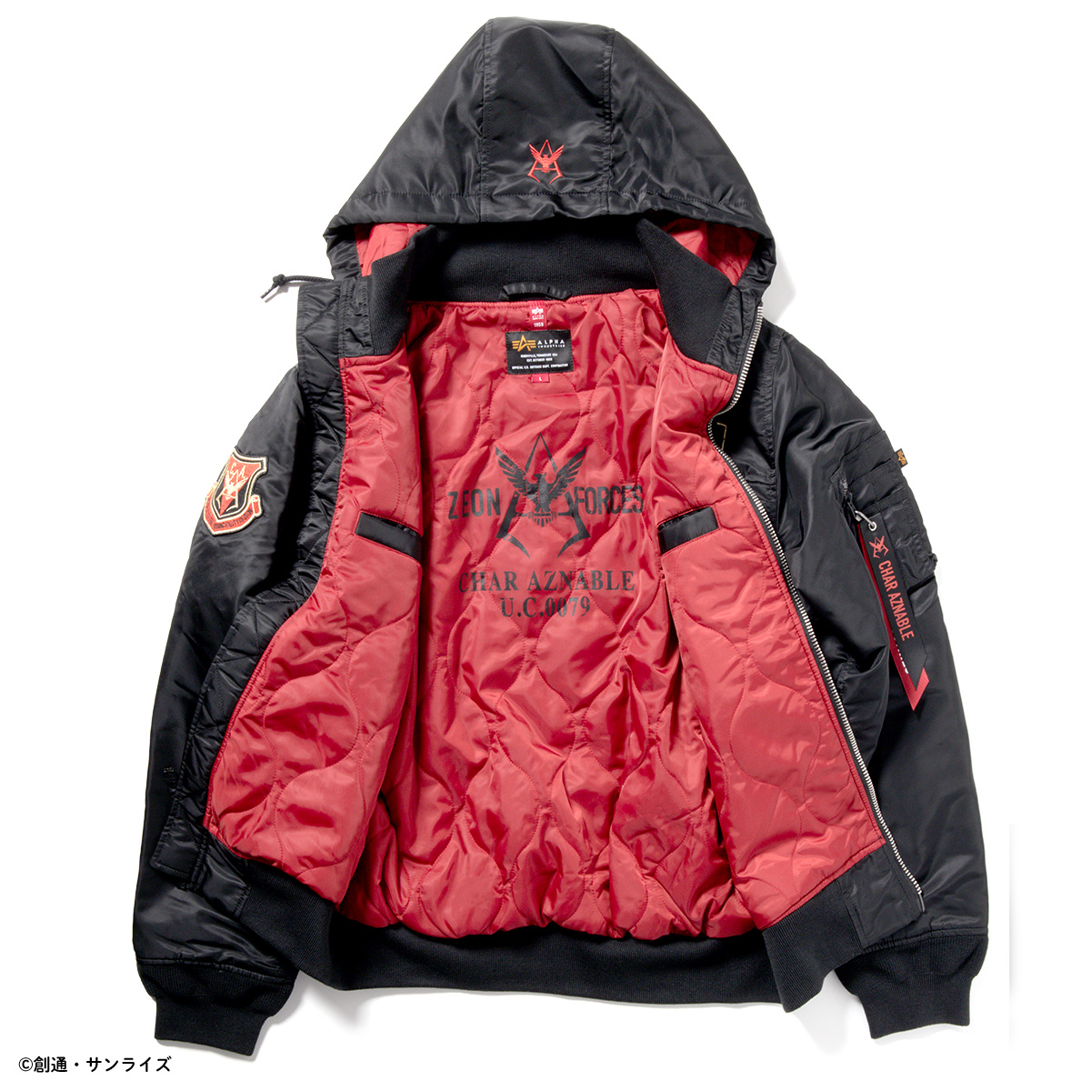 STRICT-G ALPHA フーデッドリブジャケット『機動戦士ガンダム』ZEON