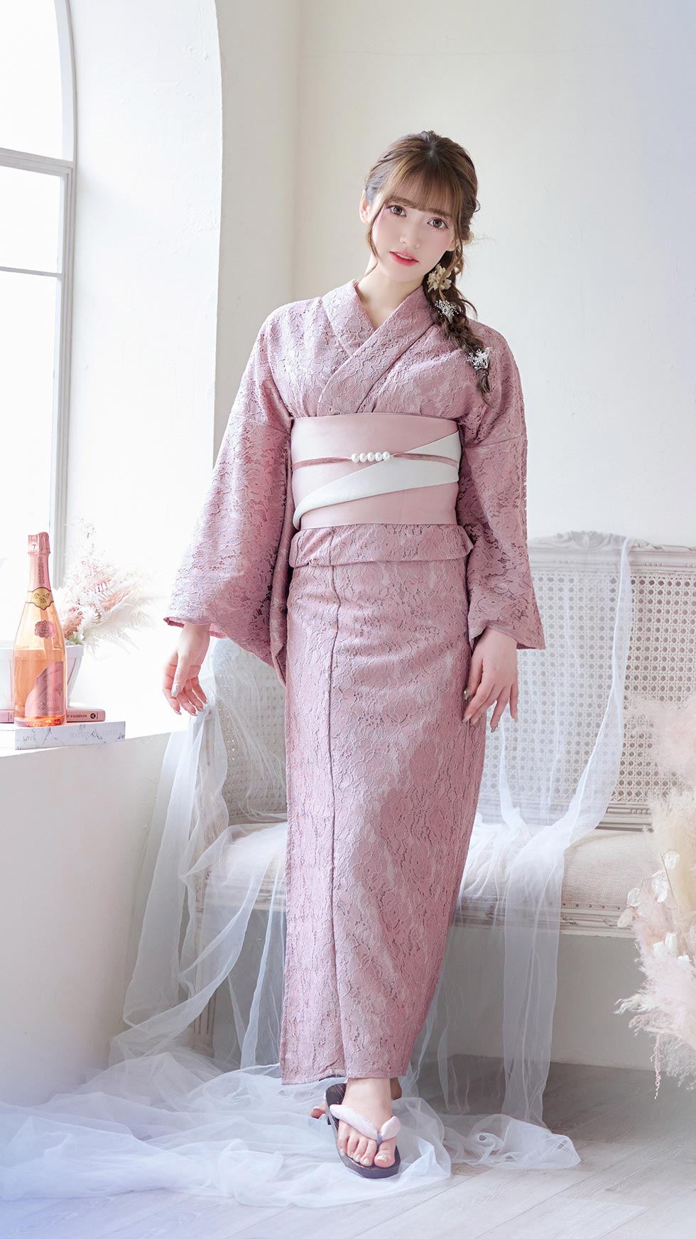 To Alice 浴衣ドレス ピンク Mサイズ to Alice 浴衣ドレス ピンク m To