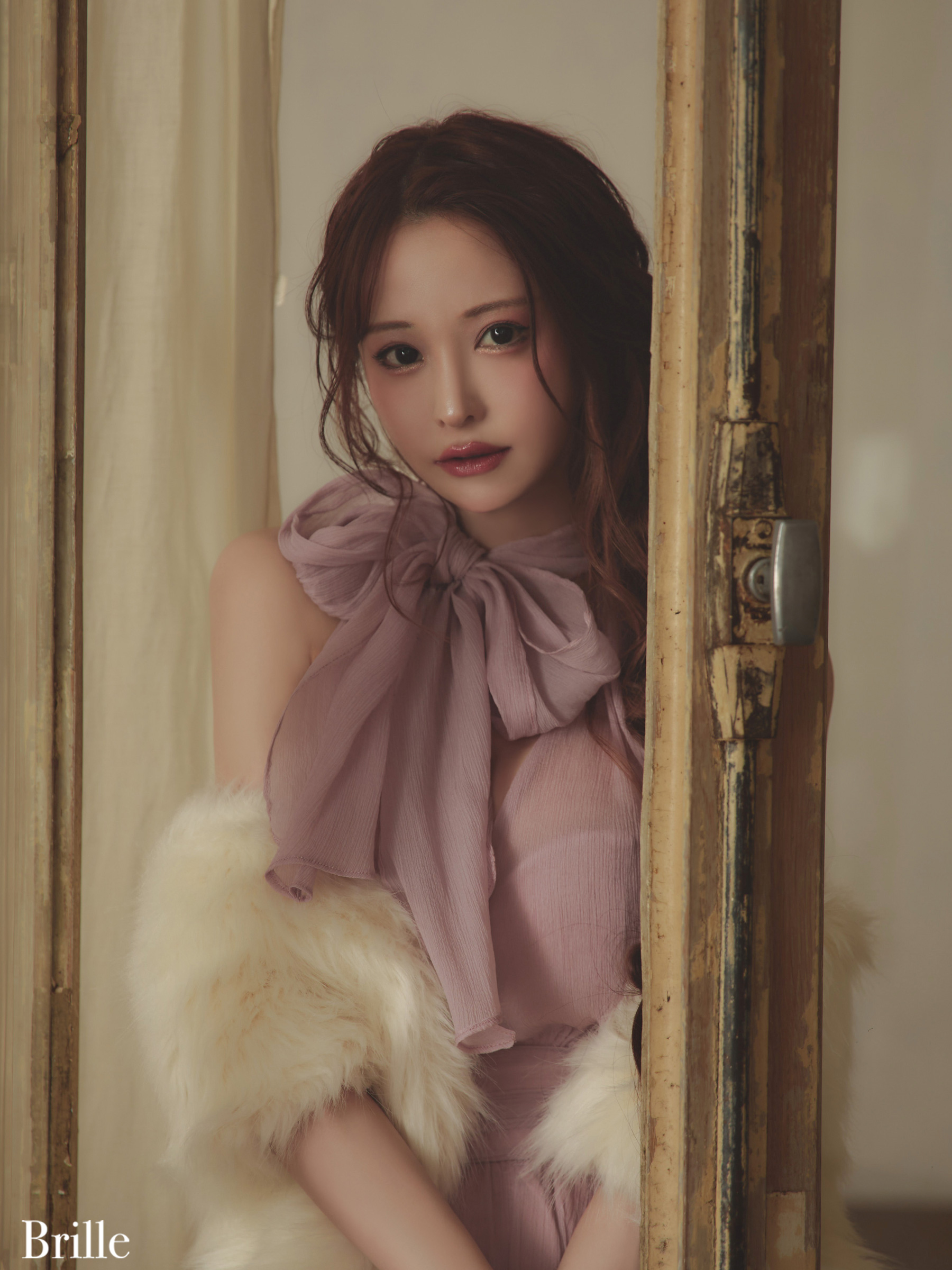 XSサイズあり【brille/ブリエ】【ROBE de FLEURS/ローブドフルール