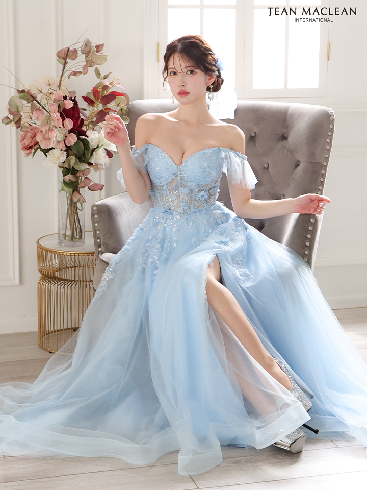 Lサイズあり【JEAN MACLEAN/ジャンマクレーン】オフショル/ ショート