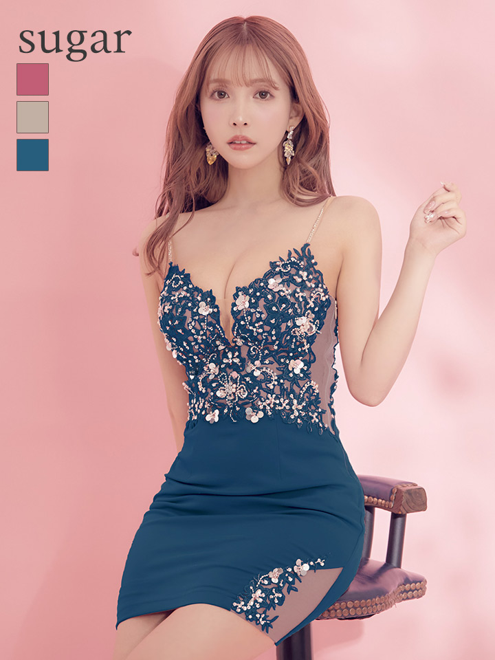 人気ドレス再入荷♪【ANGEL R/エンジェルアール】アッパーフラワー