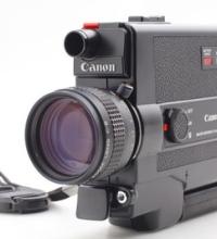 Canon 310XL / Super 8 camera / Ideal in low-light conditions
