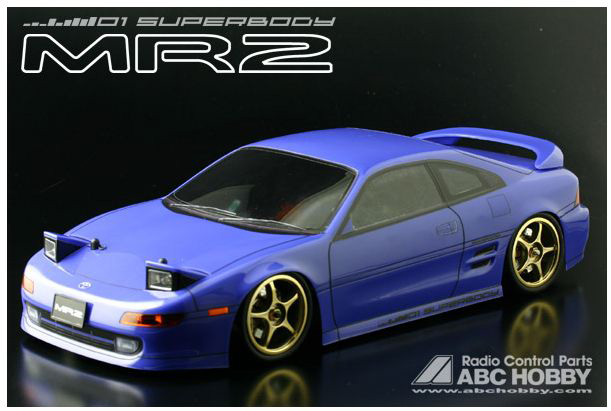 1/10電動TC/ドリフト用 トヨタ MR2 ボディ [ABC-67087] - スーパーラジコン