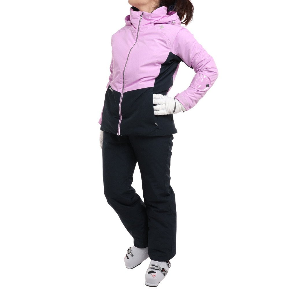 値引交渉歓迎 デサント デモ女性用スキーウェア 上下 デサント スキー