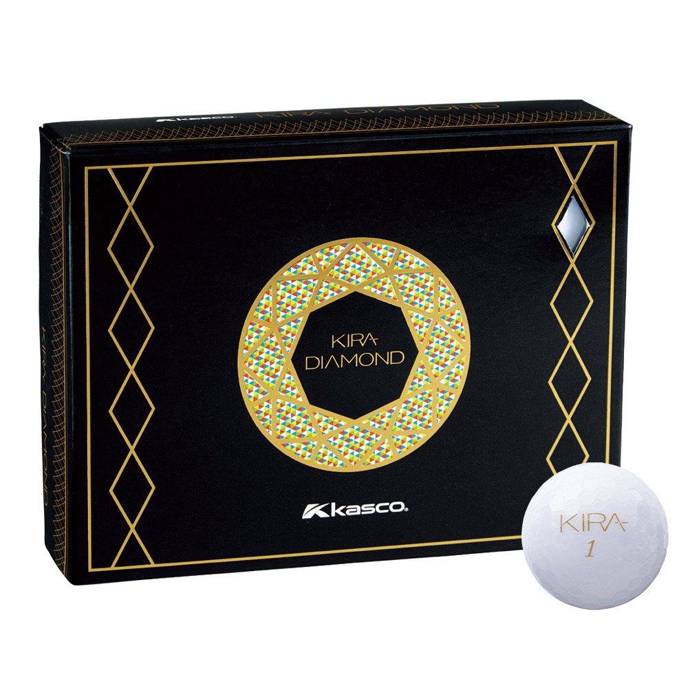 キャスコ（KASCO）（メンズ、レディース）ゴルフボール KIRA DIAMOND