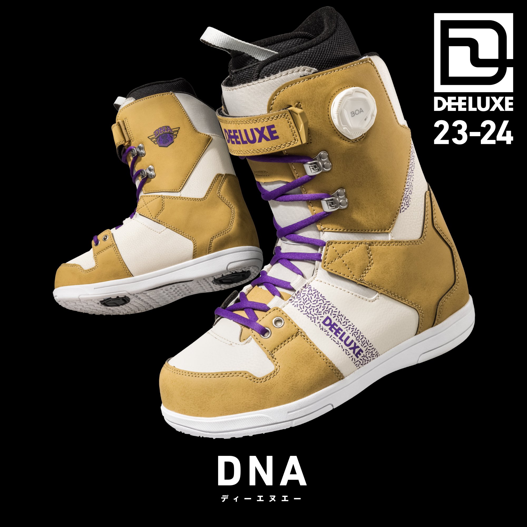 ディーラックス（DEELUXE）（メンズ）スノーボード ブーツ BOA 24 DNA