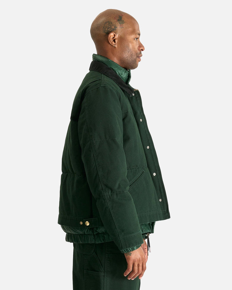 Carhartt WIP Washed Duck Puffer Jacket in Green – SVRN