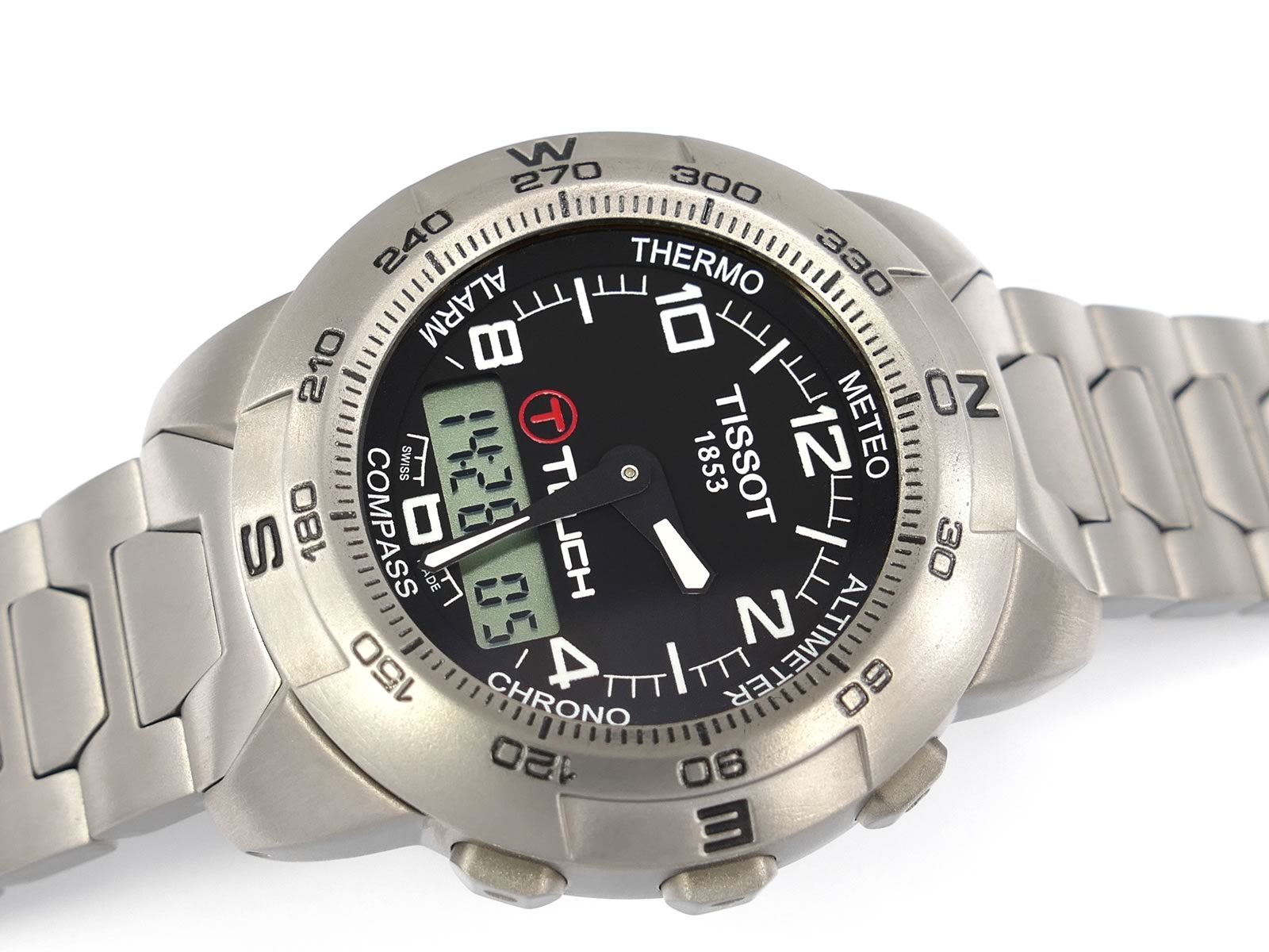 Tissot T-Touch Titanium Z 253/353 Touch Screen Chronograph – SWWatches