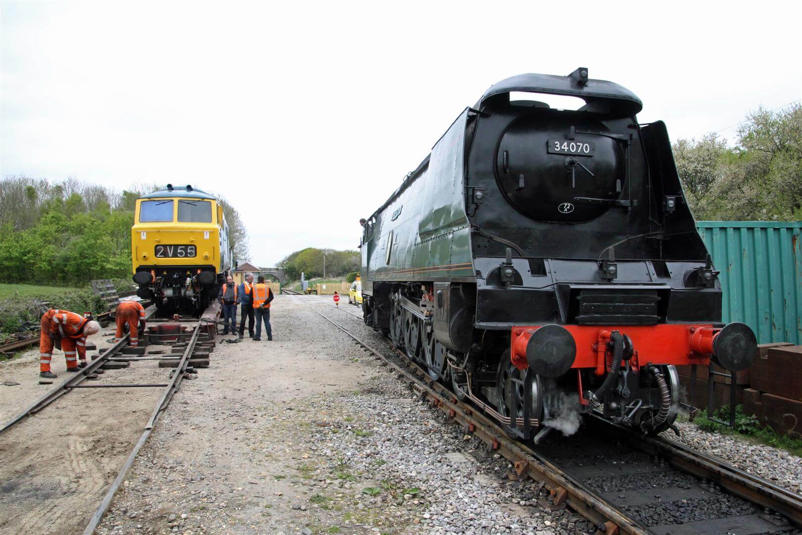 CLASSIC 1960s BRITISH RAILWAYS MAIN LINE EXPRESS DIESEL LOCOMOTIVE