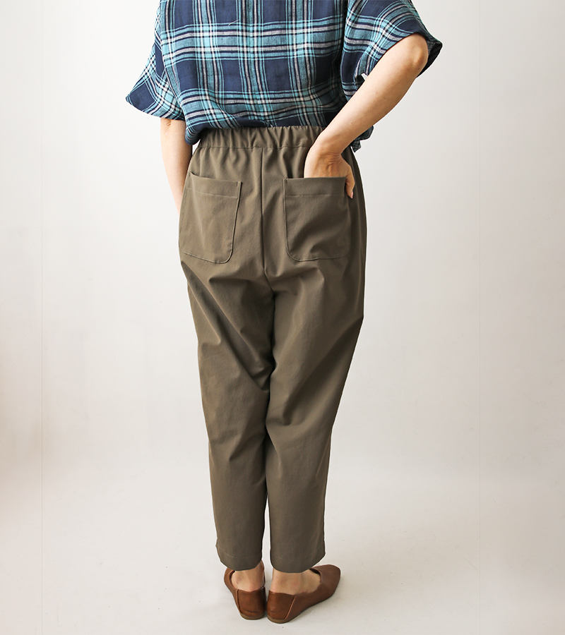 実物大型紙【No.438】ゆったりシルエットパンツ(SML・2L) [M便 1/3]の