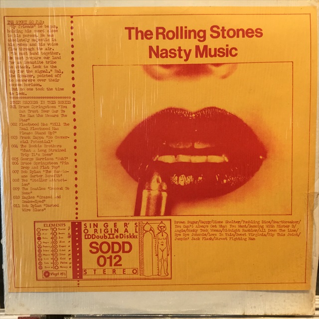 The Rolling Stones / Nasty Music - Sweet Nuthin' Records
