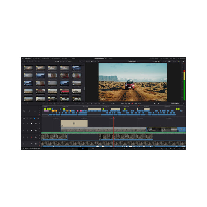 ライセンスキー版】DaVinci Resolve Studio - 業務用撮影・映像・音響